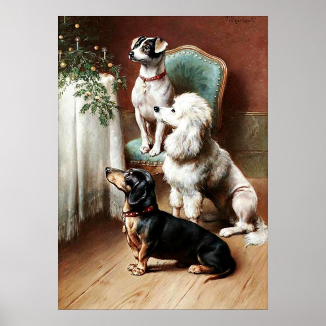 Poster Vintage - Um Tratado de Natal (Frente)