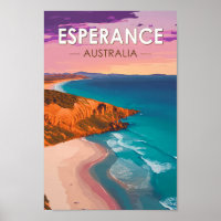 Vintage Viagem de Esperança na Austrália
