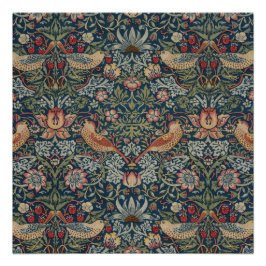 Pôster Vintage William Morris Strawberry Thef