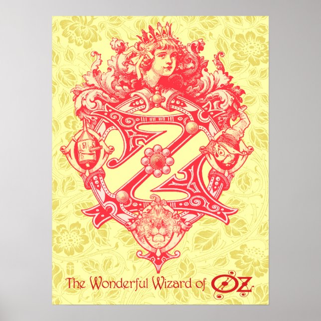Poster Vintage Wizard of Oz (Frente)