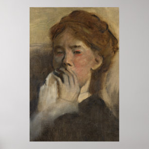 Poster Vintage Woman Retrait Art