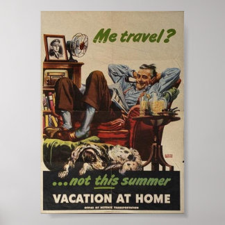 Pôster Vintage WW2 Propaganda