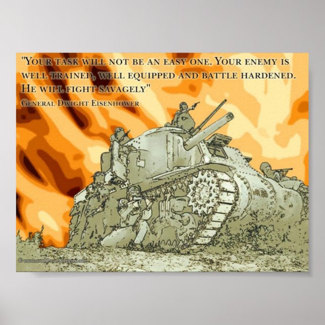 Poster Vintage WW2 Propaganda (Frente)