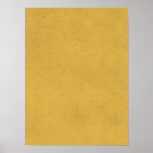 Pôster Vintage Yellow Gold Paper Parchment Background (Frente)