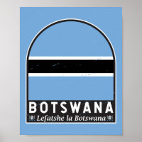 Vintagem em Desvio do Sinalizador Botsuana