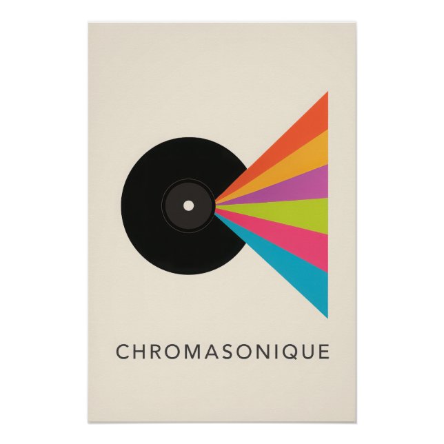 Pôster Vinyle Chromasonique - Poster (Frente)