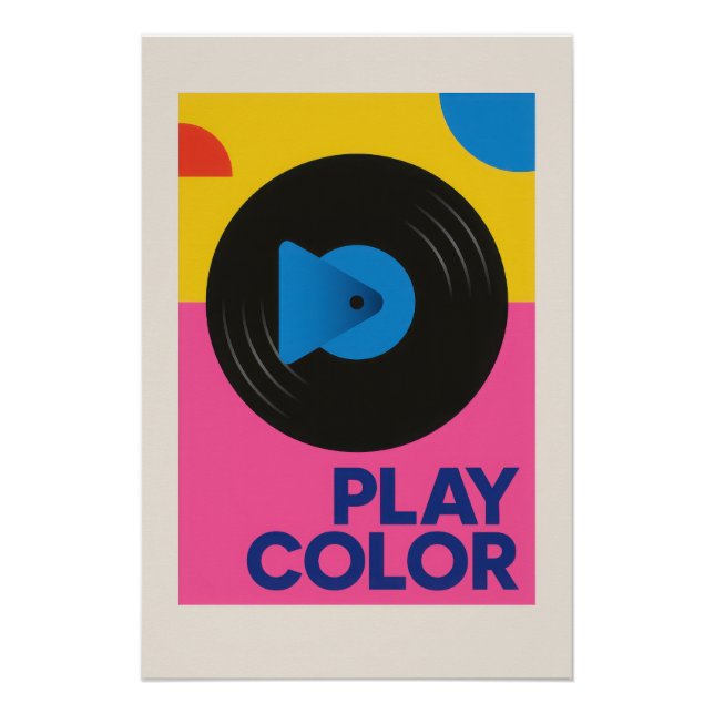 Pôster Vinyle - Play - Poster (Frente)