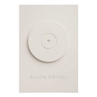 Pôster Vinyle transparent -