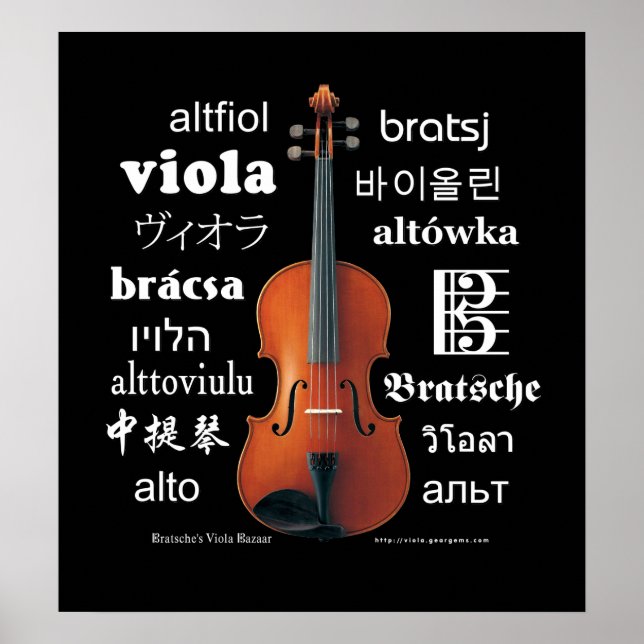 Poster Viola Translations (Frente)