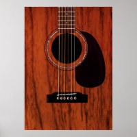 Violão Acústico Superior de Mahogany