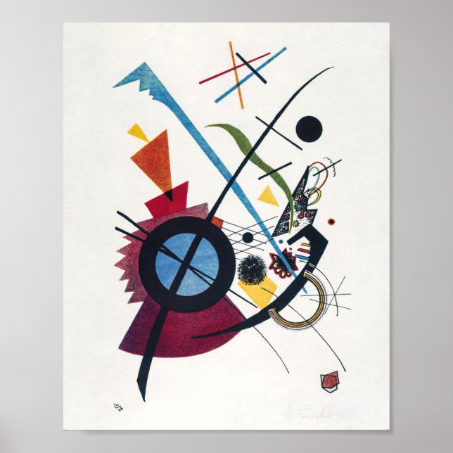 Poster Violet(1923) Wasily Kandinsky (Frente)