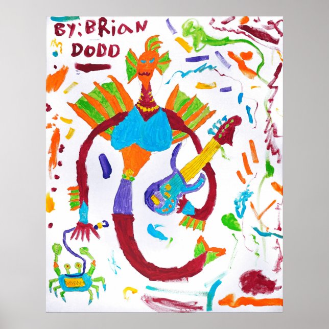 Poster Violet Razorfin (Frente)