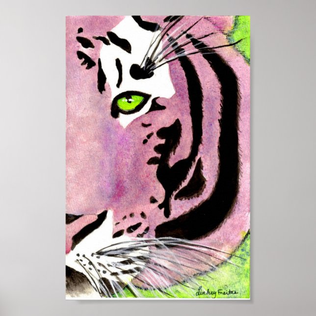 Poster Violet Tiger (Frente)