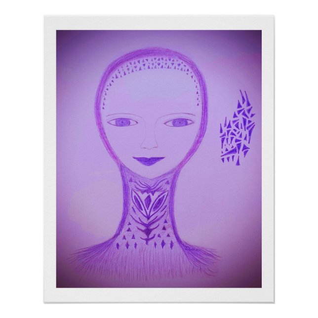 Pôster Violeta (Frente)