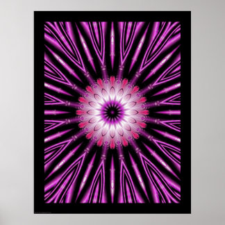 Poster Violeta tímida