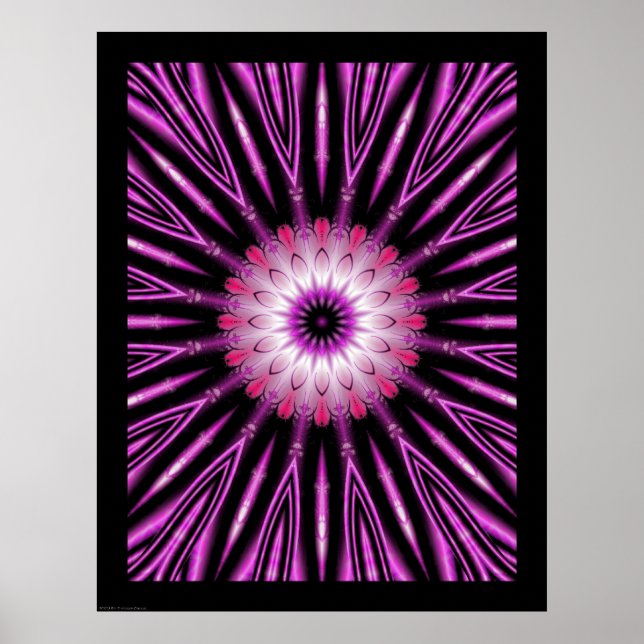 Poster Violeta tímida (Frente)