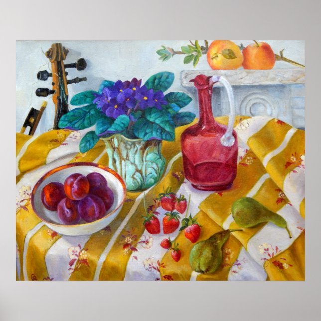 Pôster Violetas Africanos 2012 (Frente)