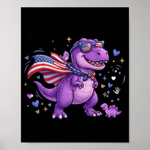 Poster Violetas para Crianças Militares Mês da Criança Mi