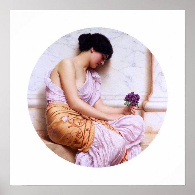 Poster Violetas, Violetas Doce c1908 (Frente)