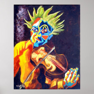 PÔSTER VIOLIN MAN