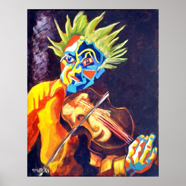 PÔSTER VIOLIN MAN (Frente)