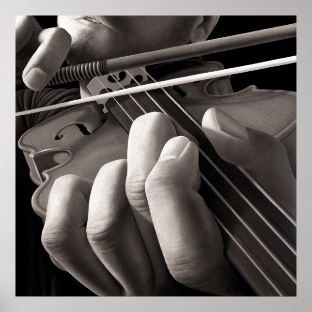 Poster Violino Assombrado (Frente)