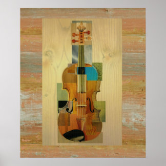Pôster Violino Composto