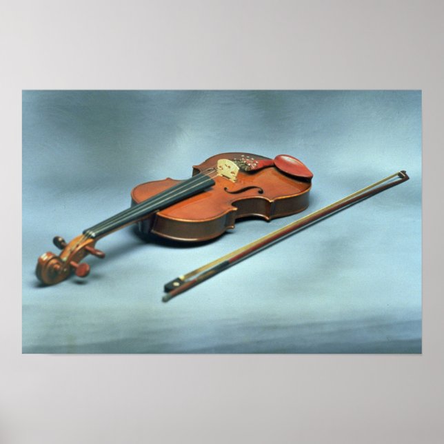 Pôster Violino e arco (Frente)