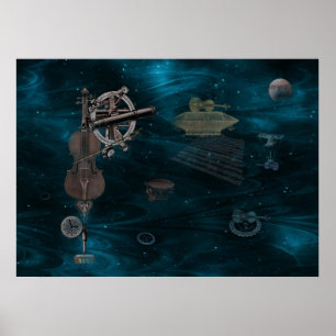 Pôster Violinos de voo identificados