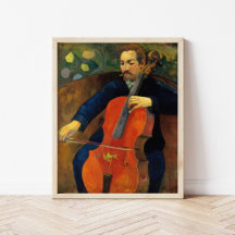 Violoncellist Schneklud | Paul Gauguin