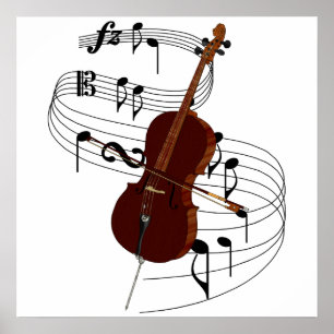 Pôster Violoncelo