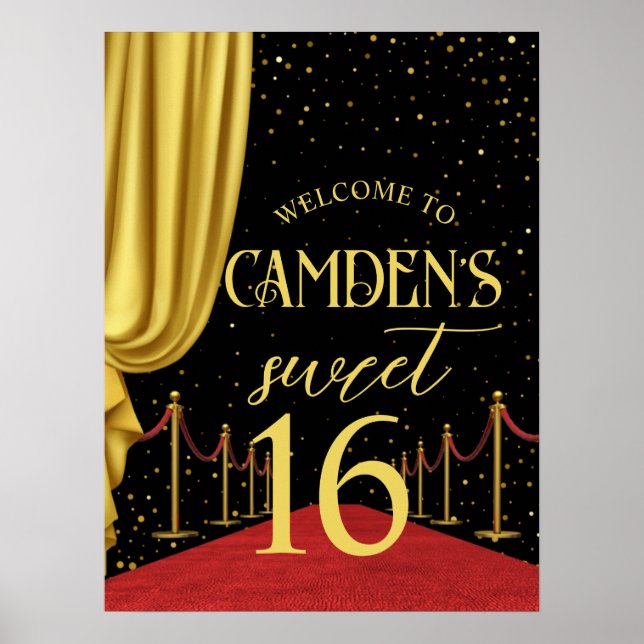 Poster VIP, Aniversário do Tapete Vermelho, Aniversário d (Frente)