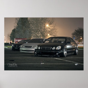 Pôster VIP Lexus GS x 3