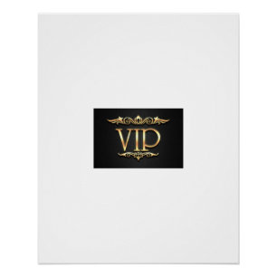 Pôster Vip poster semirbrilhante para venda.