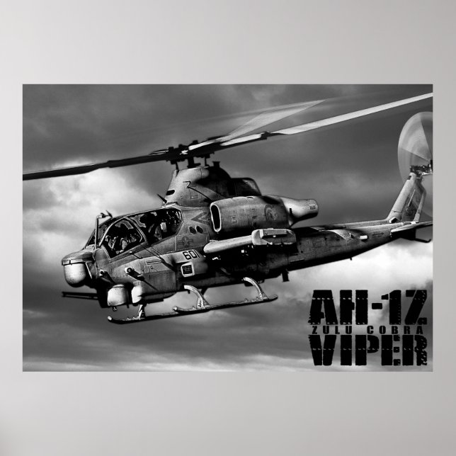 Pôster Viper AH-1Z (Frente)