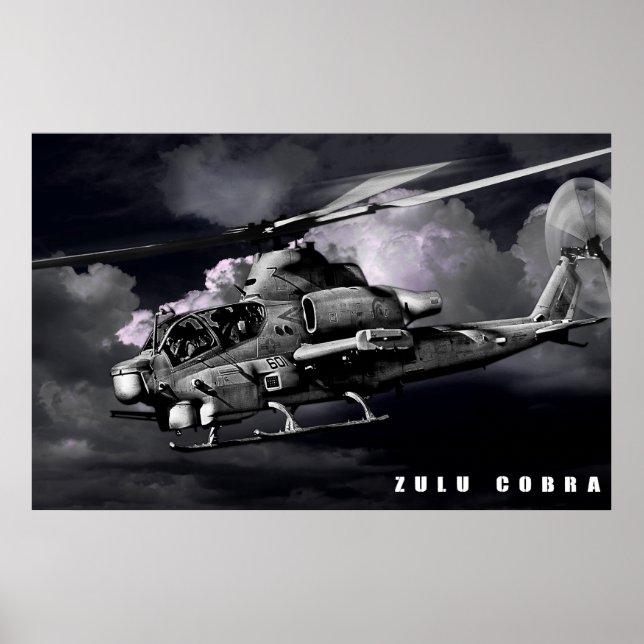Poster Viper AH-1Z (Frente)