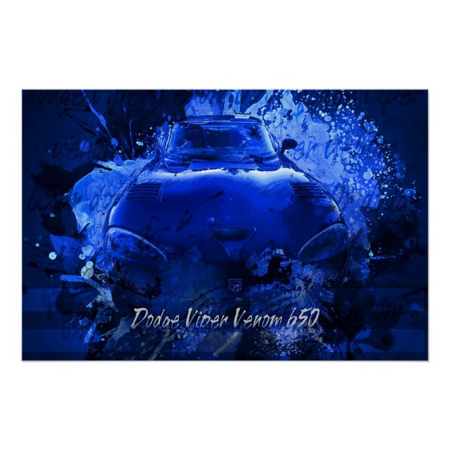Pôster Viper Dodge 650 (Frente)