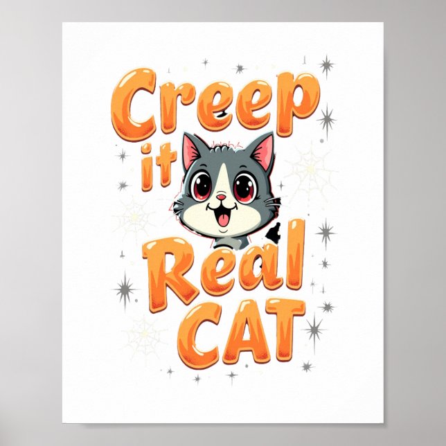 Poster Vire Real Gato 2 (Frente)