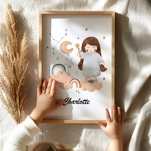 Poster Virgem Bebê - Para o seu pequeno berçário da donze