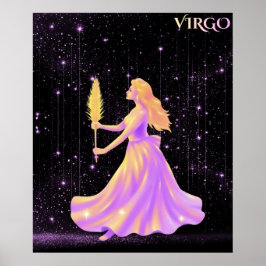 Poster Virgem Celestial – Arte Astrológica