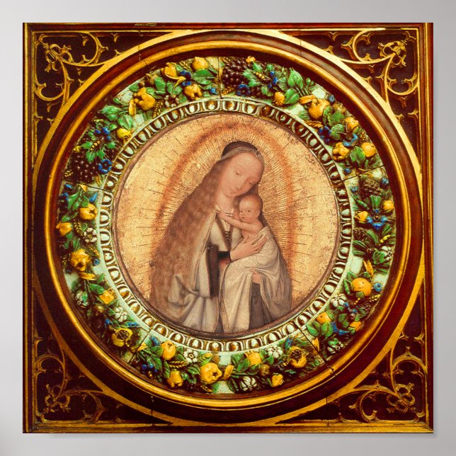 PÔSTER VIRGEM COM CRIANÇA (Frente)