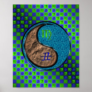 Poster Virgem e Água Ox