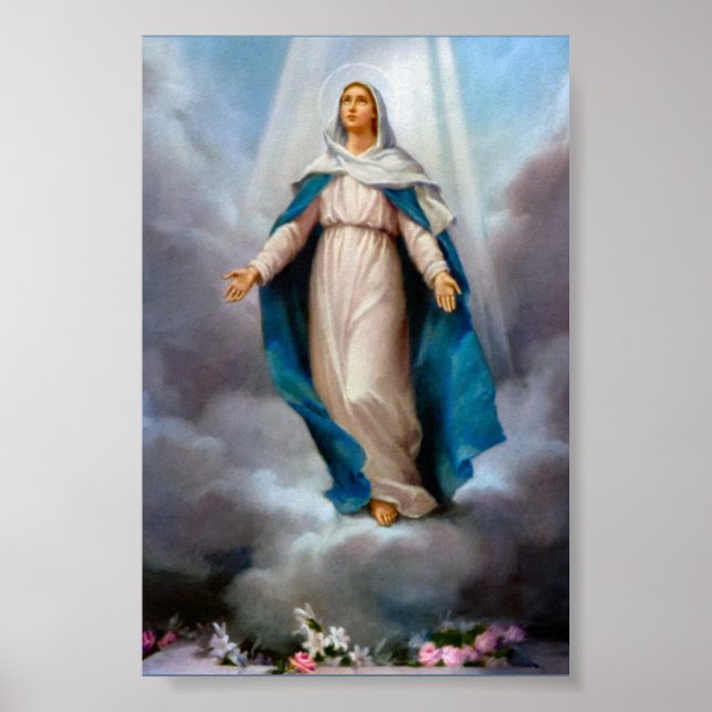 Poster Virgem Maria (Frente)