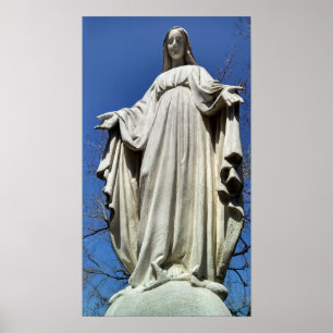 Pôster Virgem Maria abençoada