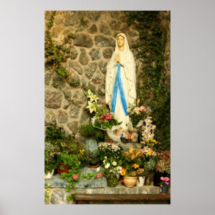Poster Virgem Maria grotto