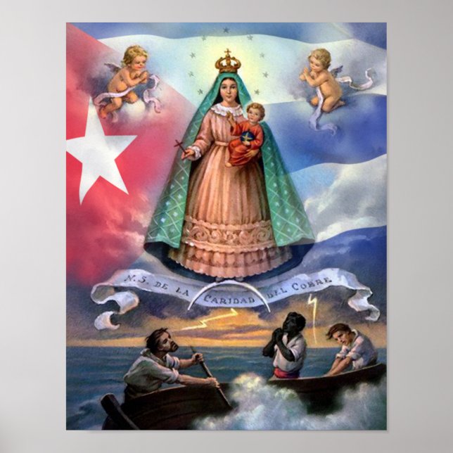 POSTER VIRGEN DE LA CARIDAD DEL COBRE (Frente)