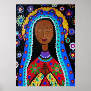 Poster Virgen Guadalupe por Pristine Cartera-Turkus