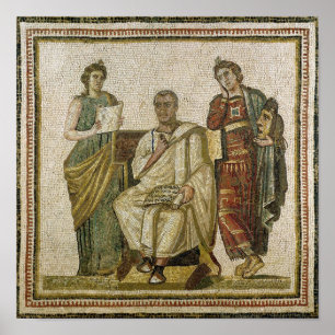 Pôster Virgil e os musas, de Sousse