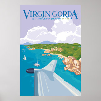 Poster Virgin Gorda (Púrpura)
