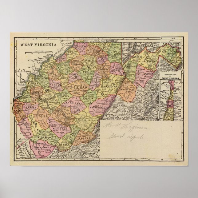 Poster Virgínia Ocidental (Frente)